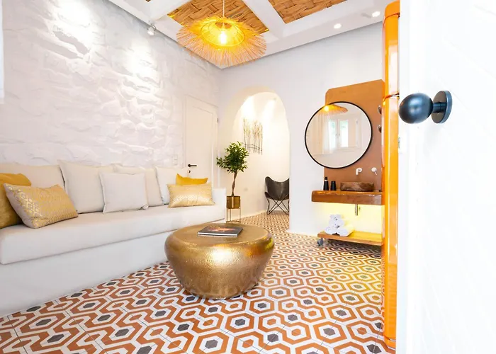 Kyma & Helios Deluxe Suites With Hot Tub At Amazeu Suites Naxos